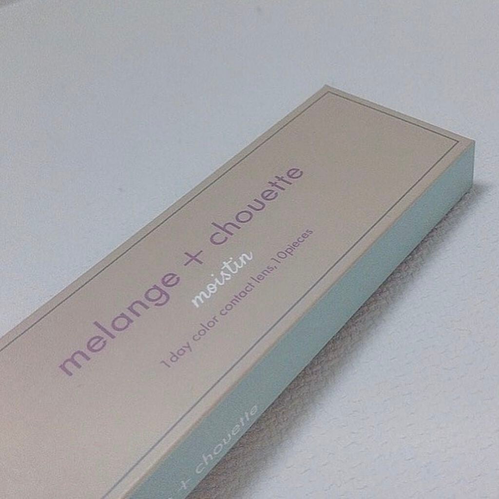 メランジェ シュエット ワンデー/melange+chouette/ワンデー(1DAY)カラコンを使ったクチコミ(1枚目)
