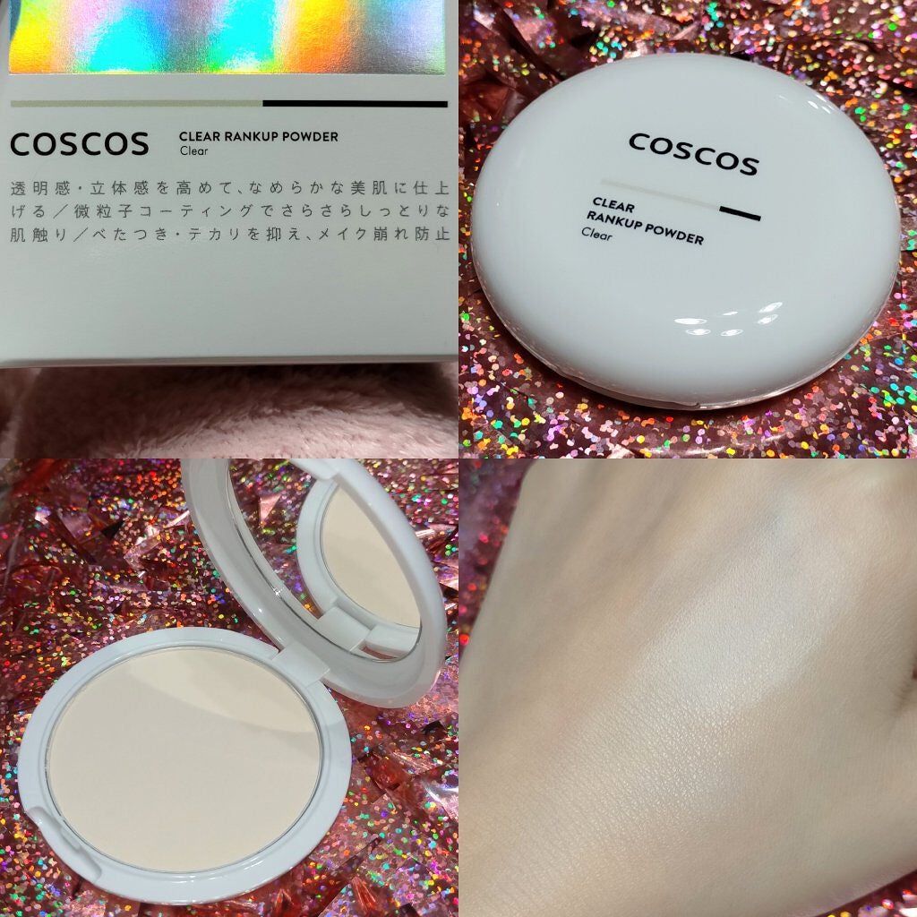 クリアランクアップパウダー/COSCOS/プレストパウダーを使ったクチコミ(1枚目)