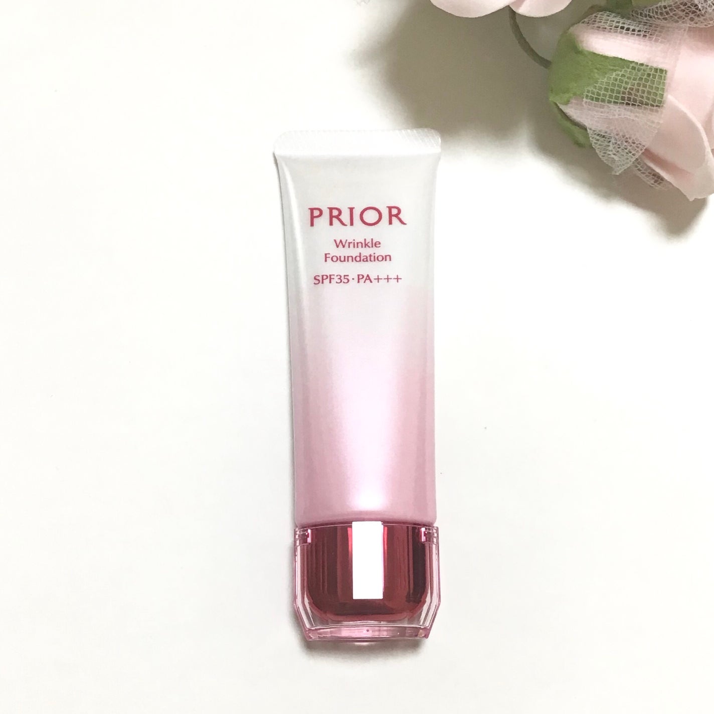 薬用 リンクル美コルセットファンデーション/プリオール/クリーム・エマルジョンファンデーションを使ったクチコミ(2枚目)