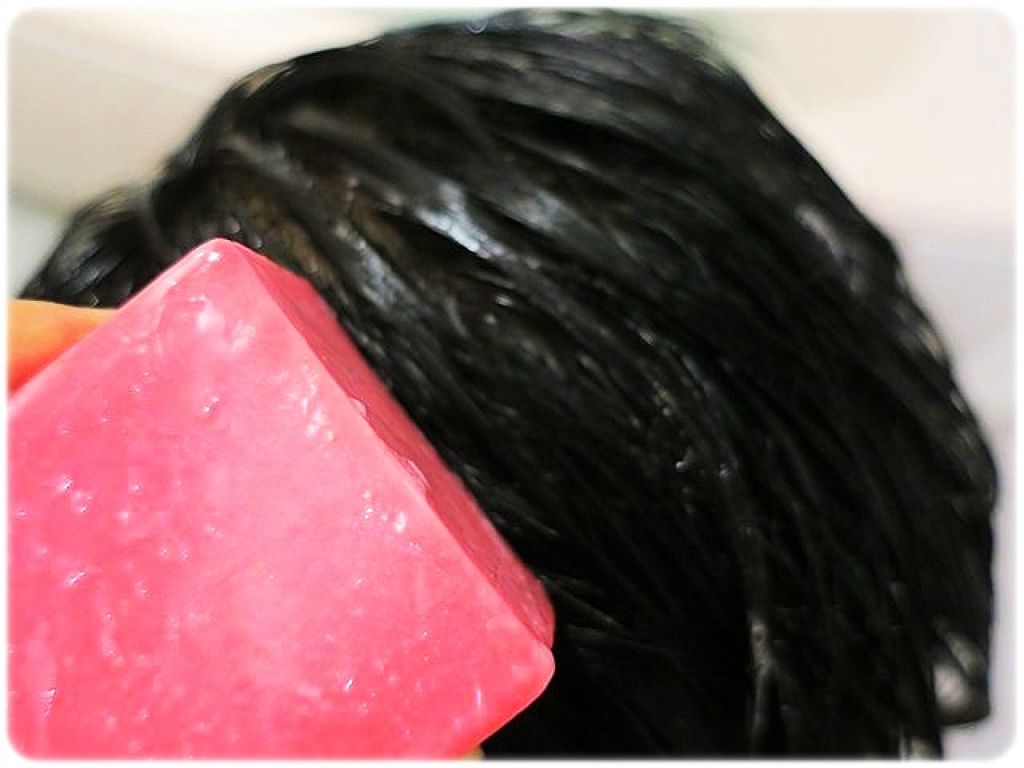 シャンプー バー ピンカリシャス/Ethique/市販シャンプーを使ったクチコミ（1枚目）