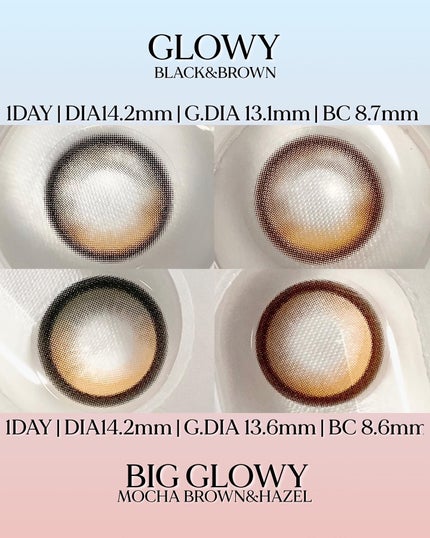 Glowy 1day/OLENS/ワンデー(1DAY)カラコンを使ったクチコミ(4枚目)