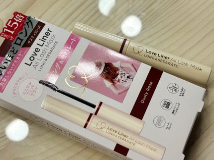 オールラッシュ マスク ロング&セパレート<マスカラ> ダスティローズ/ラブ・ライナー/マスカラを使ったクチコミ(1枚目)