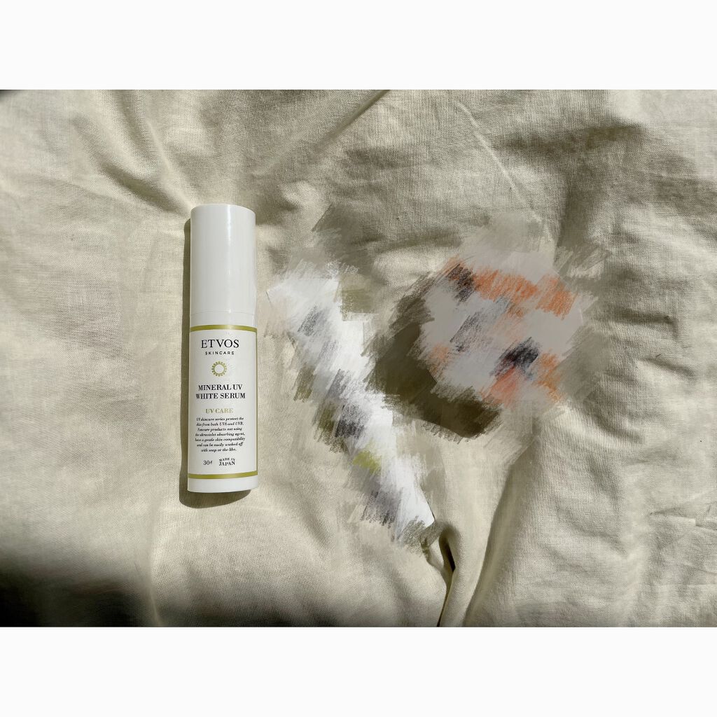 ミネラルUVホワイトセラム/エトヴォス/日焼け止めローションを使ったクチコミ(2枚目)