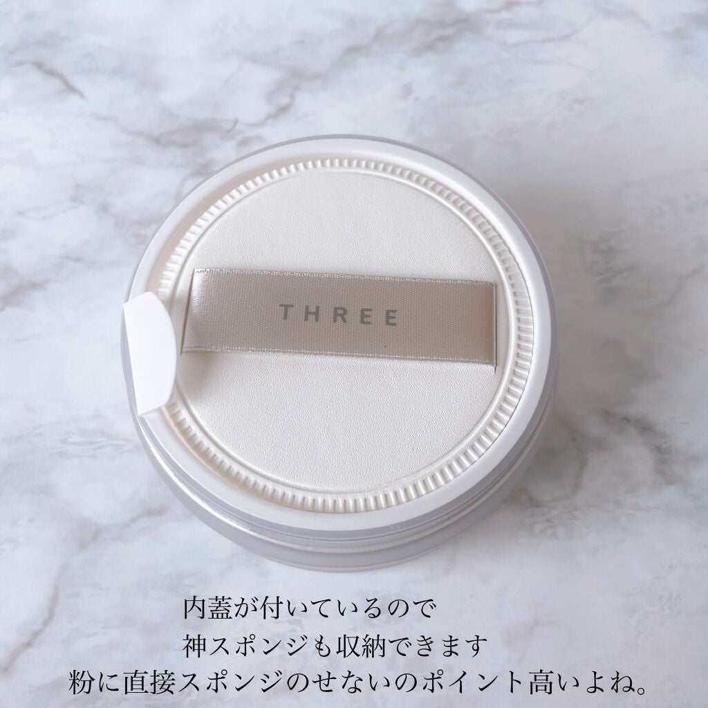 アドバンスドエシリアルスムースオペレーター ルースパウダー/THREE/ルースパウダーを使ったクチコミ(5枚目)