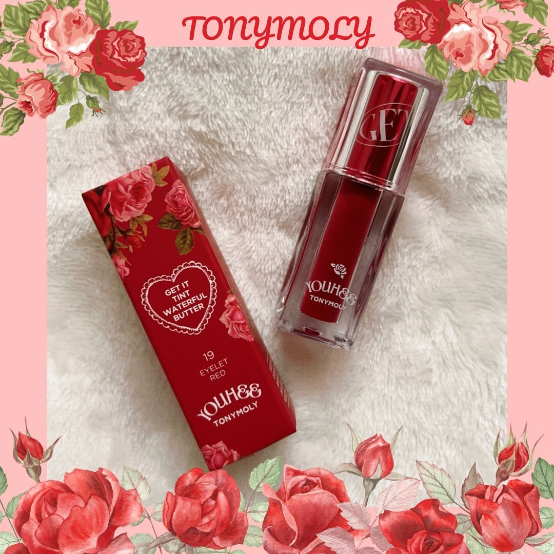 ゲットイットティント ウォーターフルバター/TONYMOLY/リップティントを使ったクチコミ（1枚目）
