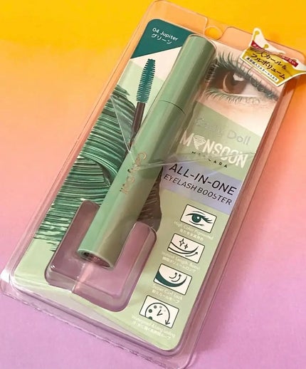 モンスーンカラーマスカラ/CathyDoll/マスカラを使ったクチコミ(1枚目)