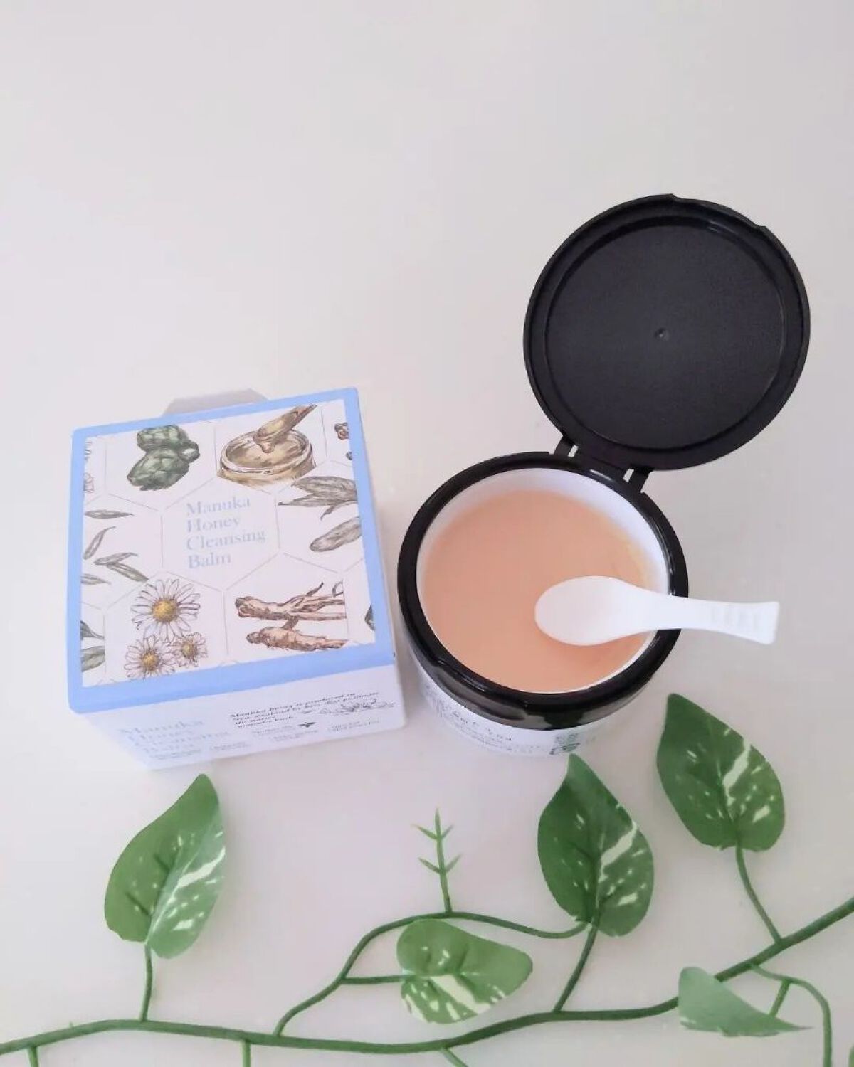 マヌカハニー クレンジングバーム/アピセラピーコスメティクス/クレンジングバームを使ったクチコミ（2枚目）