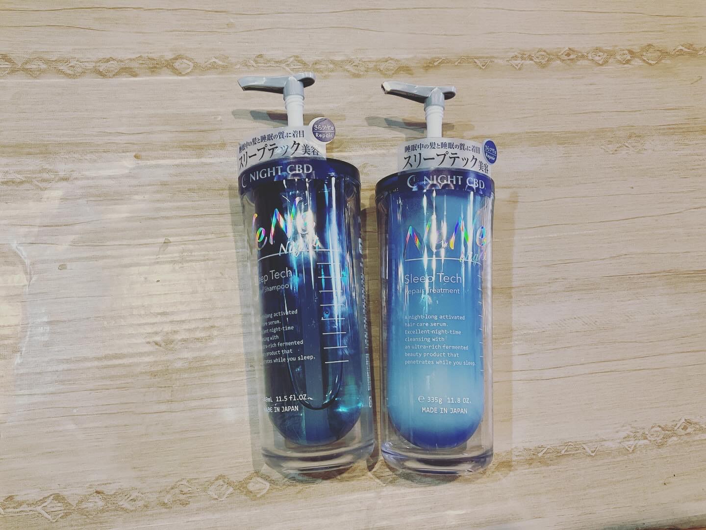 スリープテック リペア シャンプー／ヘアトリートメント/NeNe Night/市販シャンプーを使ったクチコミ（1枚目）