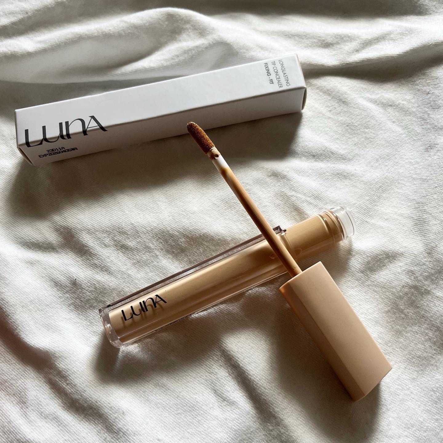 ロングラスティングチップコンシーラーフィックシングフィット/LUNA/リキッドコンシーラーを使ったクチコミ（2枚目）