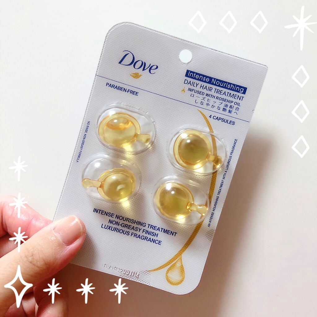 シャイニーゴールドヘアオイル/ダヴ/ヘアオイルを使ったクチコミ(1枚目)