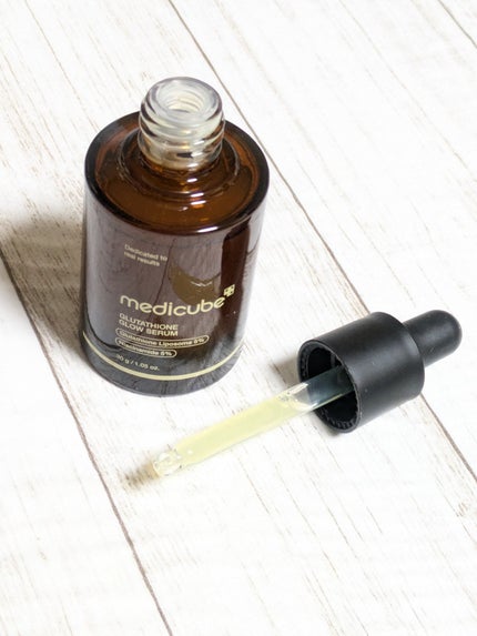 グルタチオングロウアンプル/MEDICUBE/美容液を使ったクチコミ(3枚目)