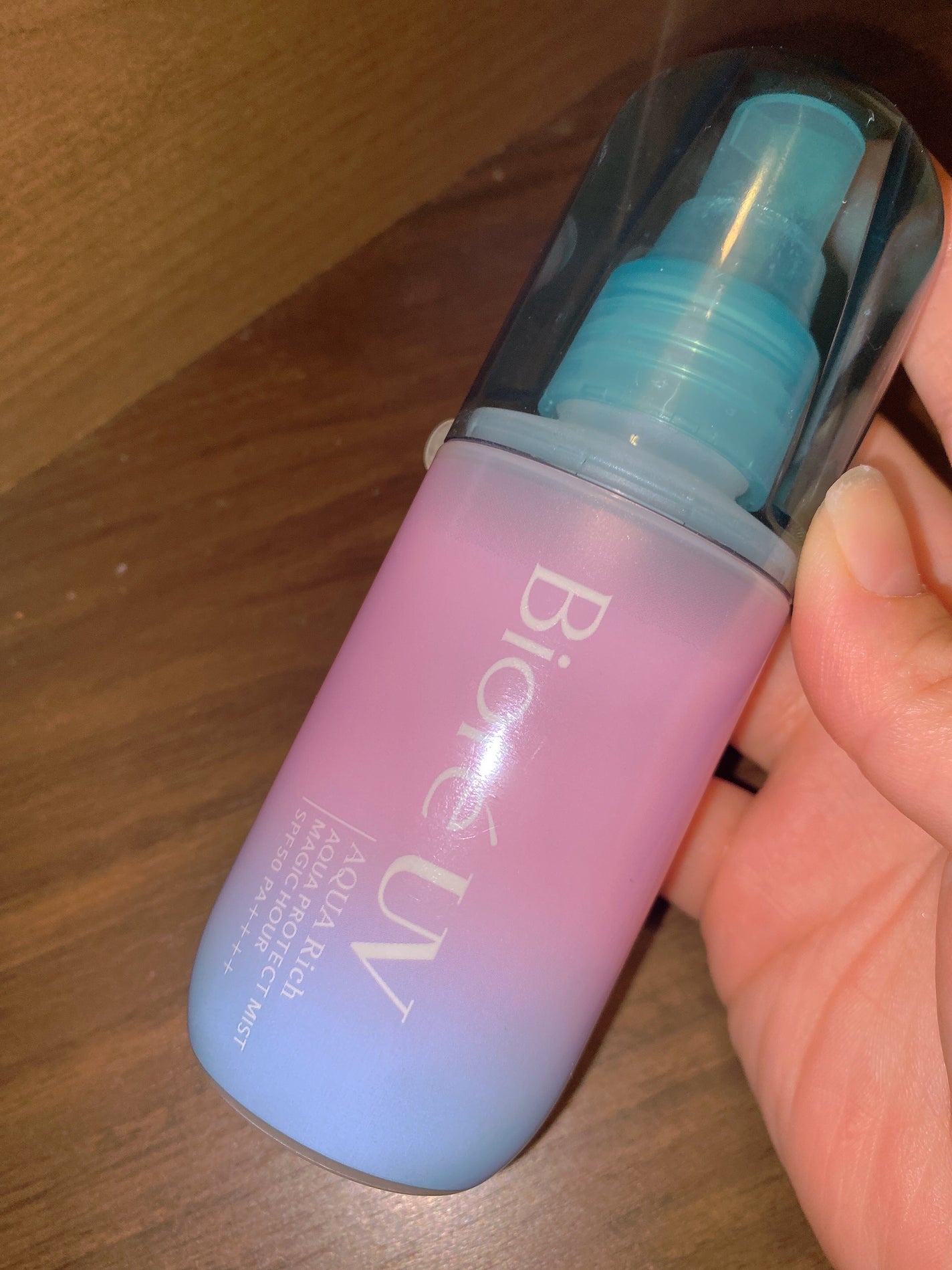 ビオレUV アクアリッチ アクアプロテクトミスト/ビオレ/日焼け止めミスト・スプレーを使ったクチコミ(1枚目)