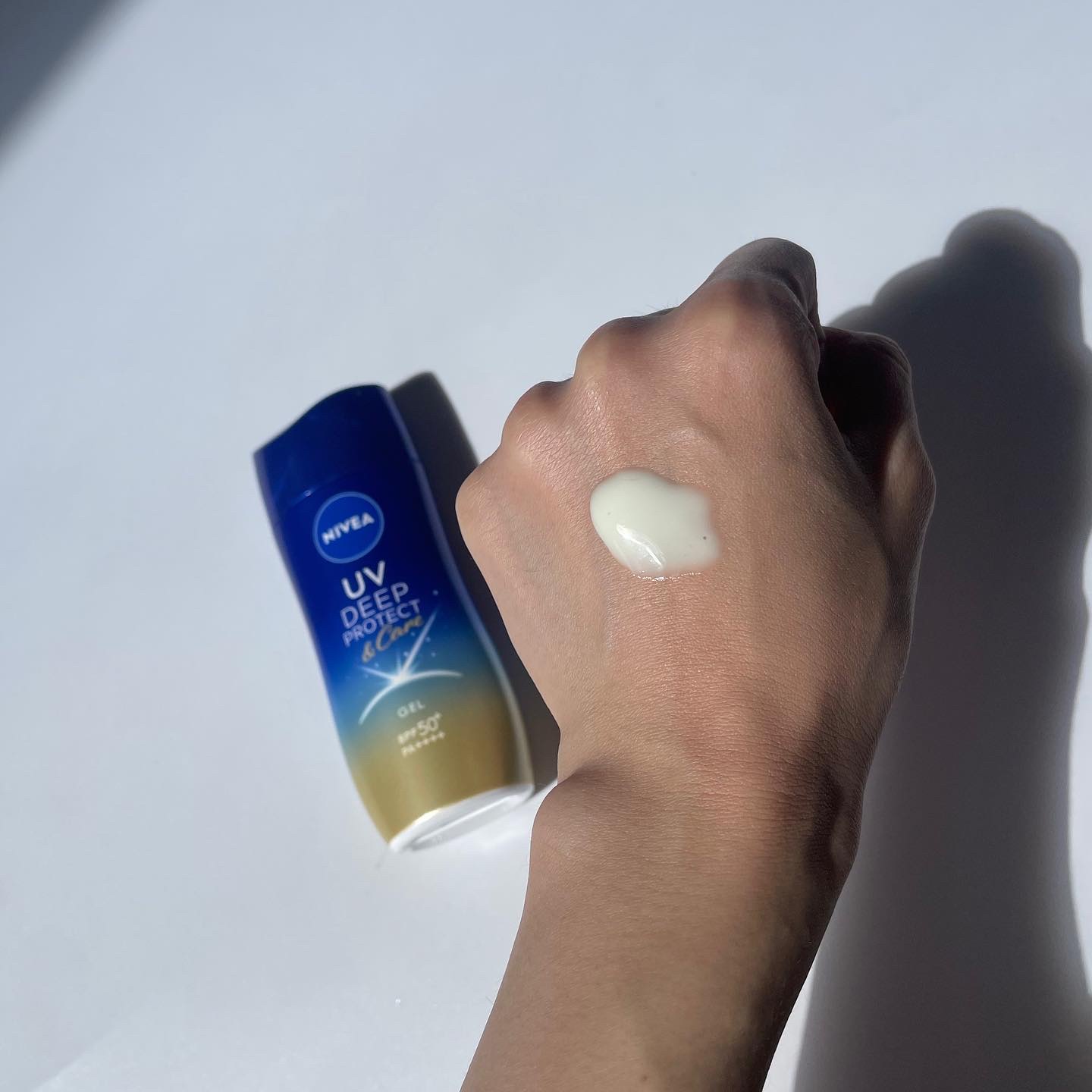 ニベアUV ディープ プロテクト＆ケア ジェル/ニベア/日焼け止めジェルを使ったクチコミ（3枚目）