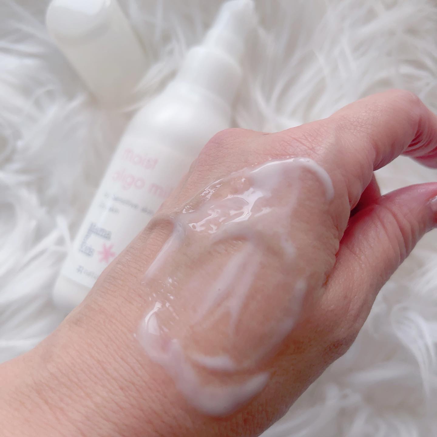 ママ＆キッズ モイストオリゴミルク/ナチュラルサイエンス/乳液を使ったクチコミ（3枚目）