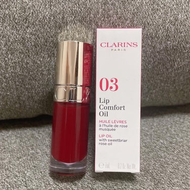 happiest★ on LIPS 「最近お気に入りのリップ✨#clarins#クラランス#リップコ..」（1枚目）