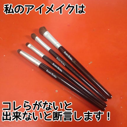 アイシャドウブラシセット/ロージーローザ/メイクブラシを使ったクチコミ(1枚目)