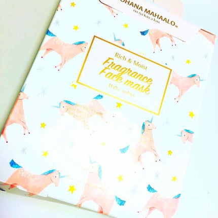 オハナ・マハロ フレグランスフェイスマスク/OHANA MAHAALO/シートマスク・パックを使ったクチコミ(2枚目)