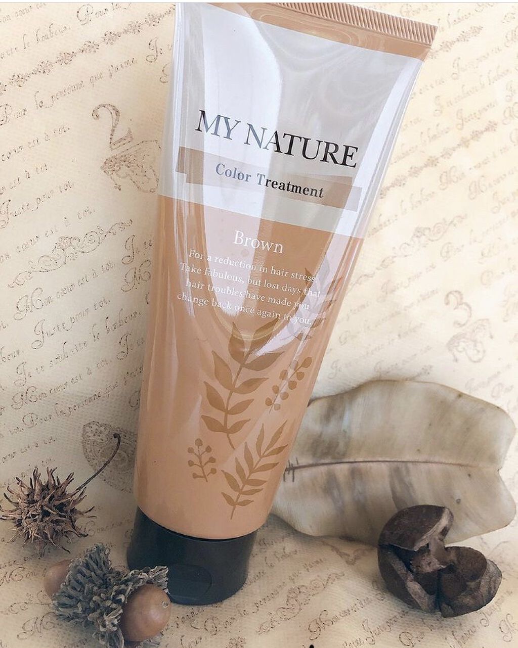 オールインワン カラートリートメント/マイナチュレ/ヘアカラーを使ったクチコミ（1枚目）