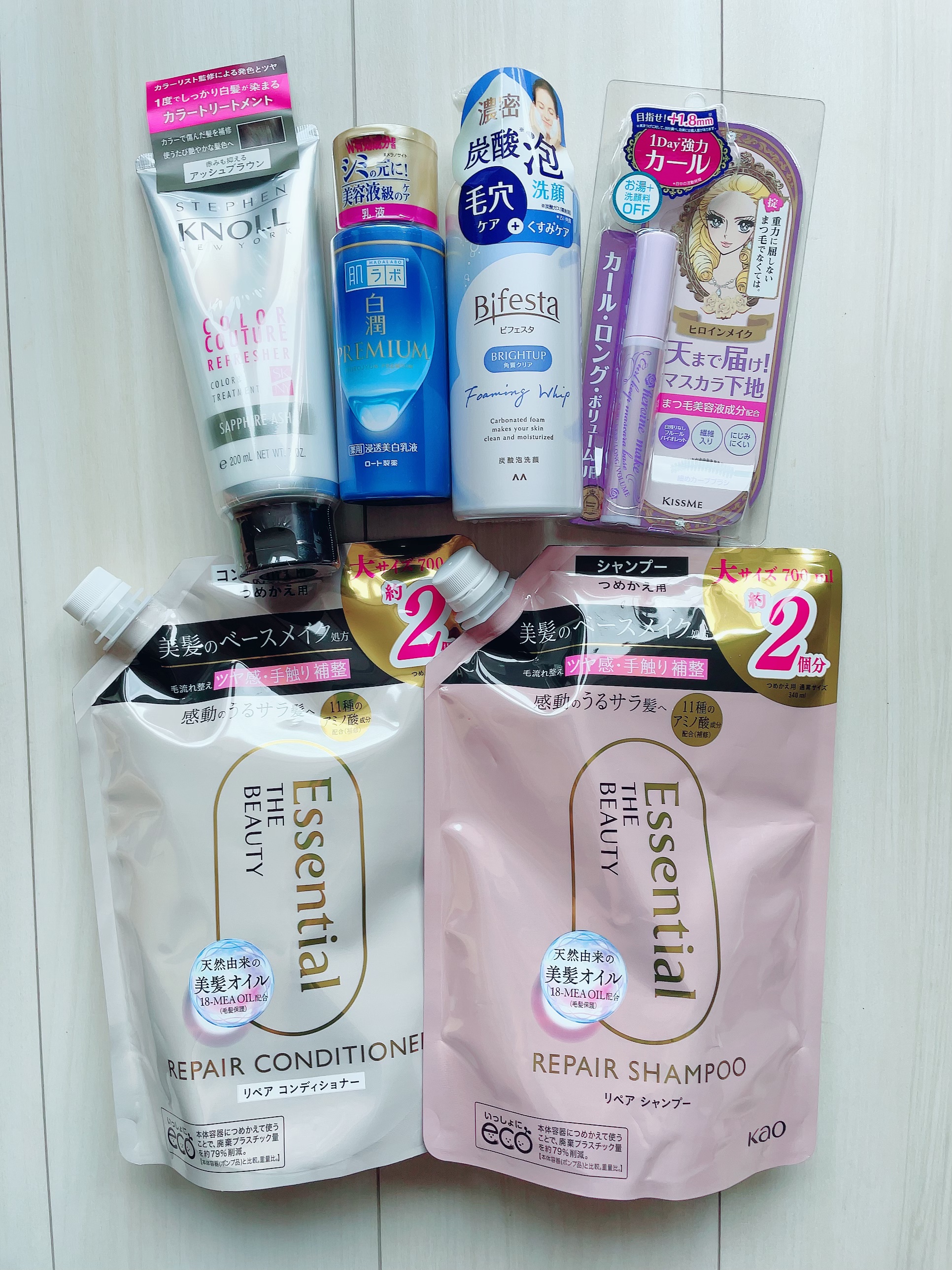 ザビューティ リペアシャンプー・コンディショナー/エッセンシャル/市販シャンプーを使ったクチコミ（2枚目）