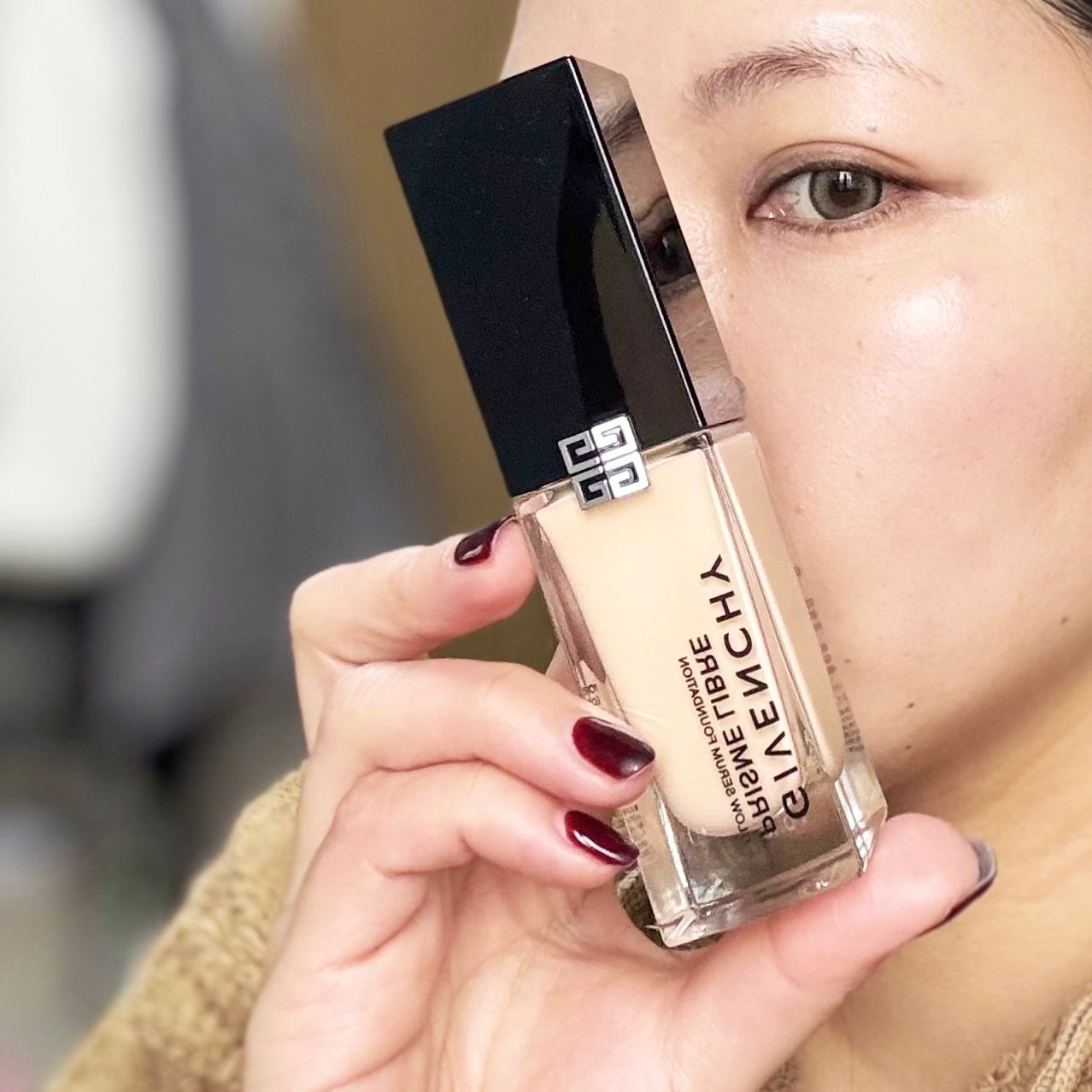 プリズム・リーブル・グロウ・セラム・ ファンデーション/GIVENCHY/リキッドファンデーションを使ったクチコミ(5枚目)