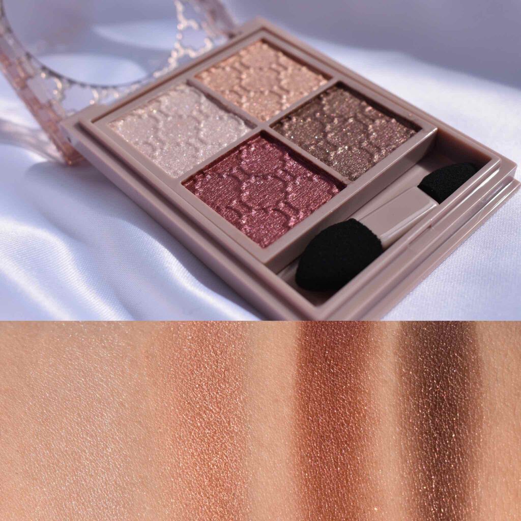 グロッシーリッチ アイズ N/Visée/アイシャドウパレットを使ったクチコミ（3枚目）