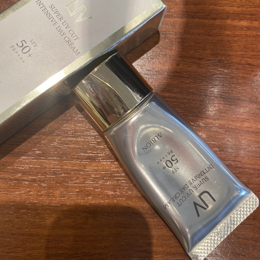 スーパー UV カット インテンシブ デイクリーム/ALBION/日焼け止めクリームを使ったクチコミ（1枚目）