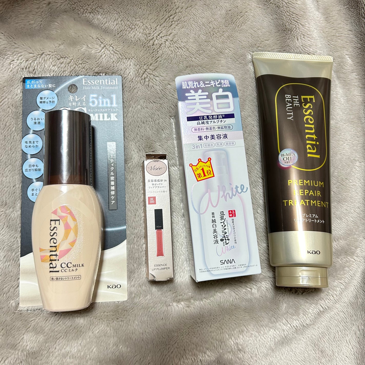 CCミルク/エッセンシャル/ヘアミルクを使ったクチコミ(1枚目)