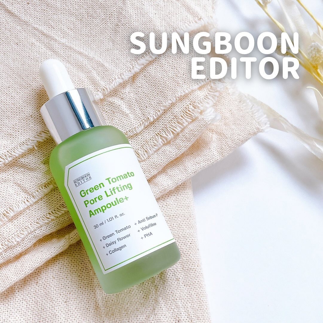 グリーントマトポアリフティングアンプル+/SUNGBOON EDITOR（成分エディター）/美容液を使ったクチコミ（1枚目）