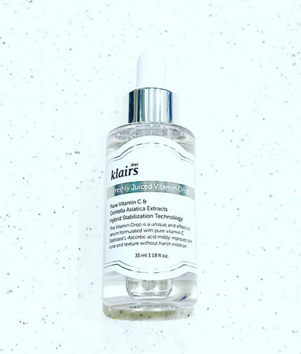 フレッシュリージュースドビタミンドロップ(35ml)/Klairs/美容液を使ったクチコミ(5枚目)