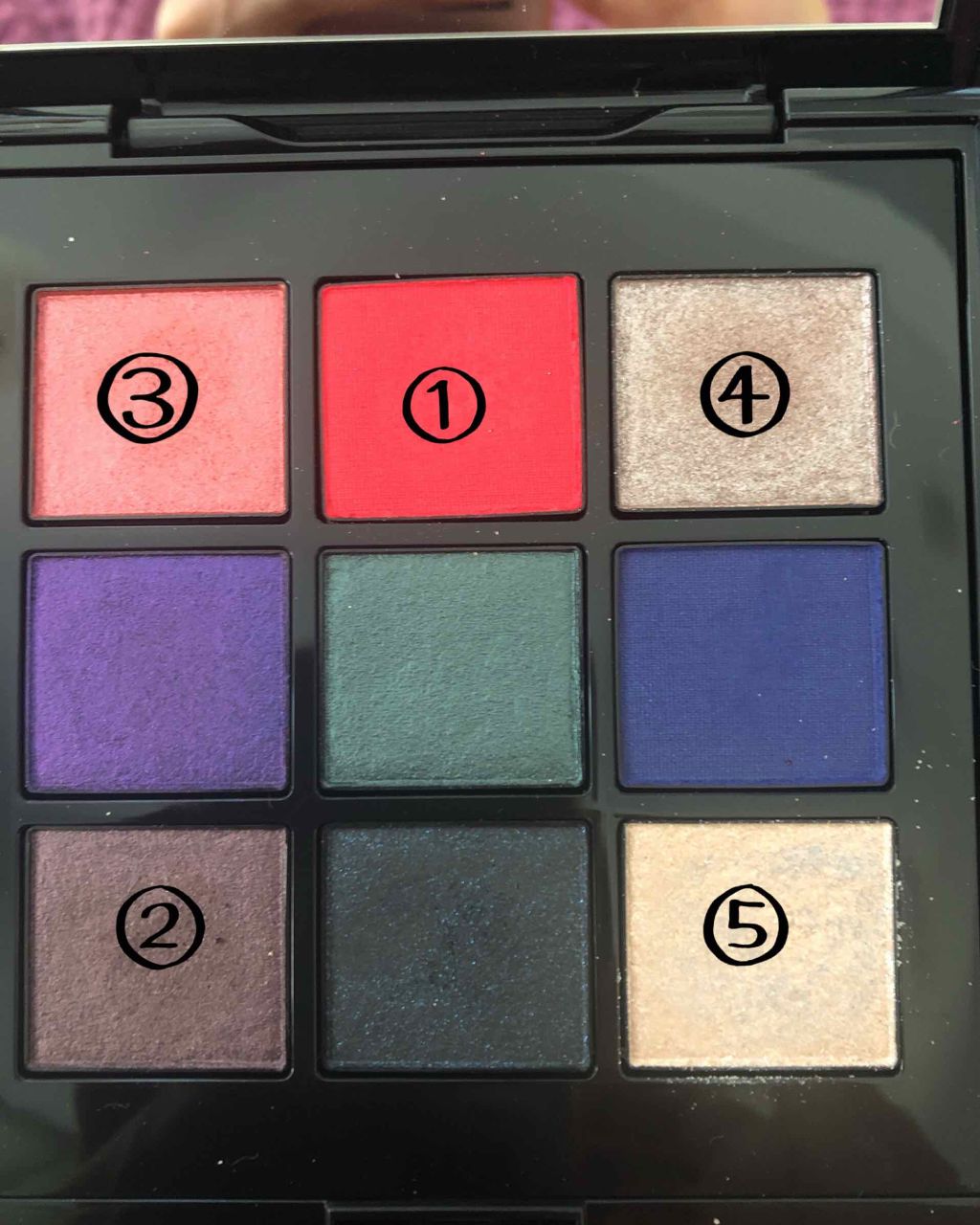 コンパクト アディクション シノワズリ/ADDICTION/アイシャドウパレットを使ったクチコミ(3枚目)