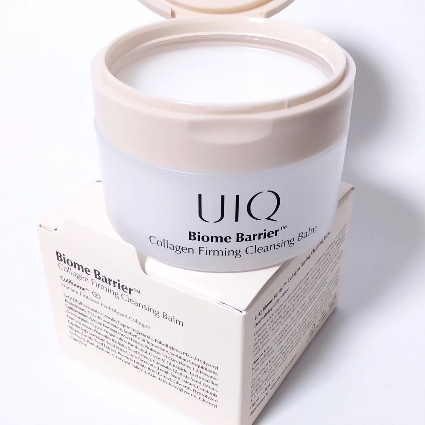 バイオームバリアコラーゲンファーミングクレンジングバーム/UIQ/クレンジングバームを使ったクチコミ(2枚目)