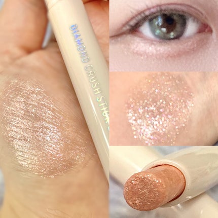 ドド ダイアモンドクラッシュスティック/ドド/スティックアイシャドウを使ったクチコミ(2枚目)