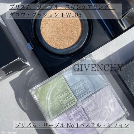 プリズム・リーブル・スキンケアリング・グロウ・クッション/GIVENCHY/クッションファンデーションを使ったクチコミ(3枚目)