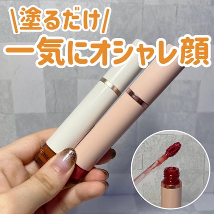 ムードインハンサーウォーターリキッドグロウ/hince/口紅を使ったクチコミ(1枚目)