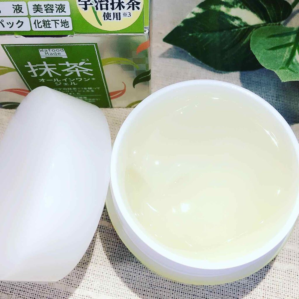 ワフードメイド 宇治抹茶オールインワンジェル/pdc/オールインワン化粧品を使ったクチコミ（2枚目）