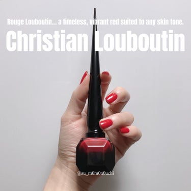 【未使用】Christian Louboutin ネイルカラー　赤　2点セットネイルカラー赤2色セット売り