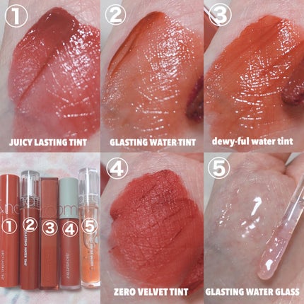 ジューシーラスティングティント/rom&nd/リップティントを使ったクチコミ(8枚目)