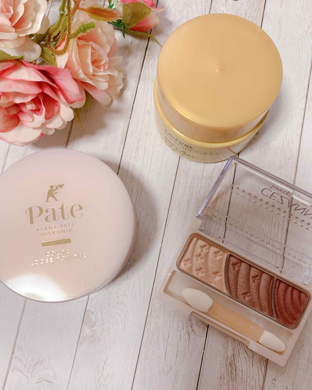 トーンアップアイシャドウ/CEZANNE/アイシャドウパレットを使ったクチコミ(1枚目)