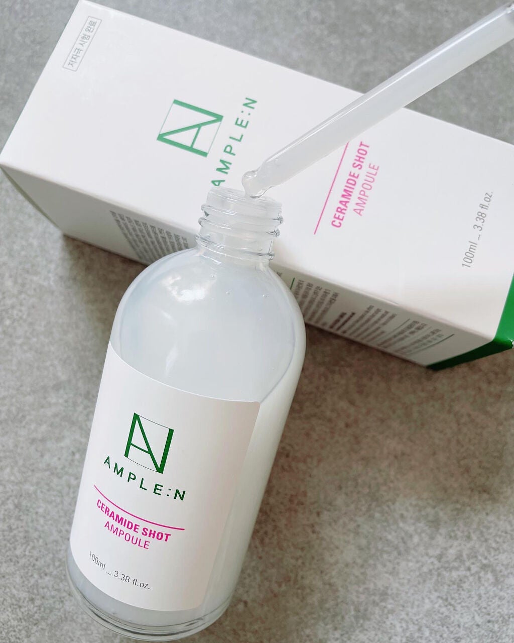 セラミドショット美容液/AMPLE:N/美容液を使ったクチコミ(2枚目)