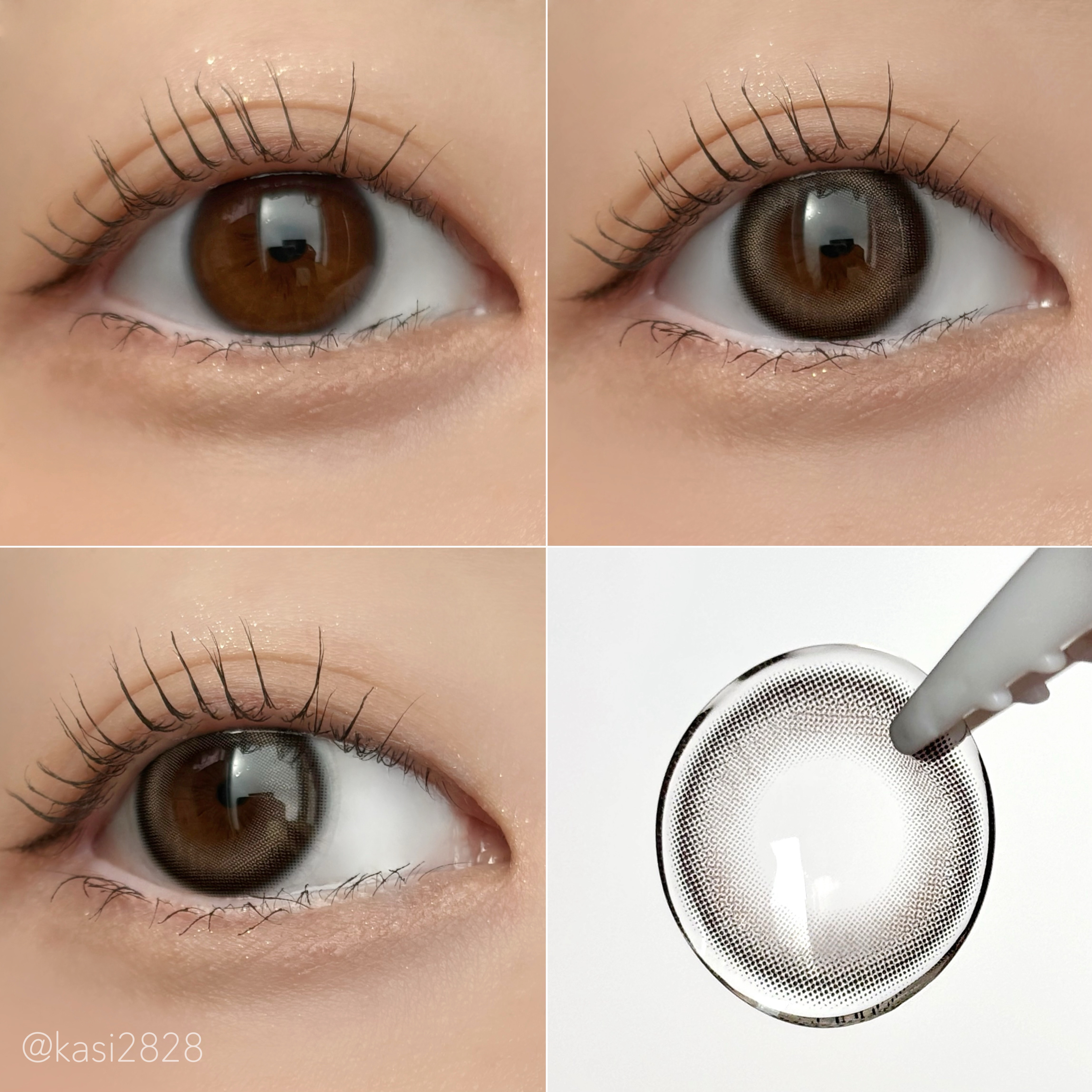 Bean Kristin 1day/Hapa kristin/ワンデー（１DAY）カラコンを使ったクチコミ（3枚目）