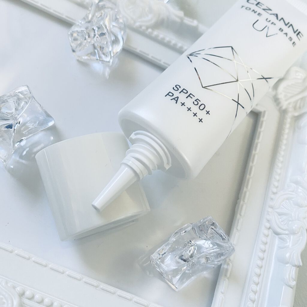 UVトーンアップベース/CEZANNE/化粧下地を使ったクチコミ（2枚目）