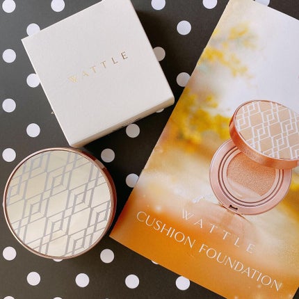 WATTLEクッションファンデーション/WATTLE/クッションファンデーションを使ったクチコミ(4枚目)