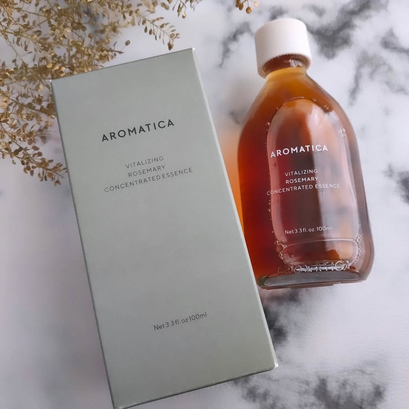 ローズマリーコンセントレイテッドエッセンス/AROMATICA/美容液を使ったクチコミ(2枚目)