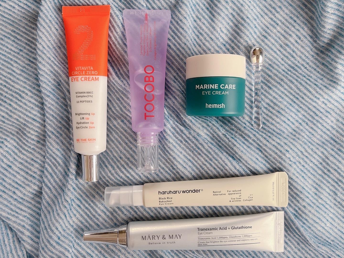 Marine Care Eye Cream /heimish/アイケア・アイクリームを使ったクチコミ（1枚目）