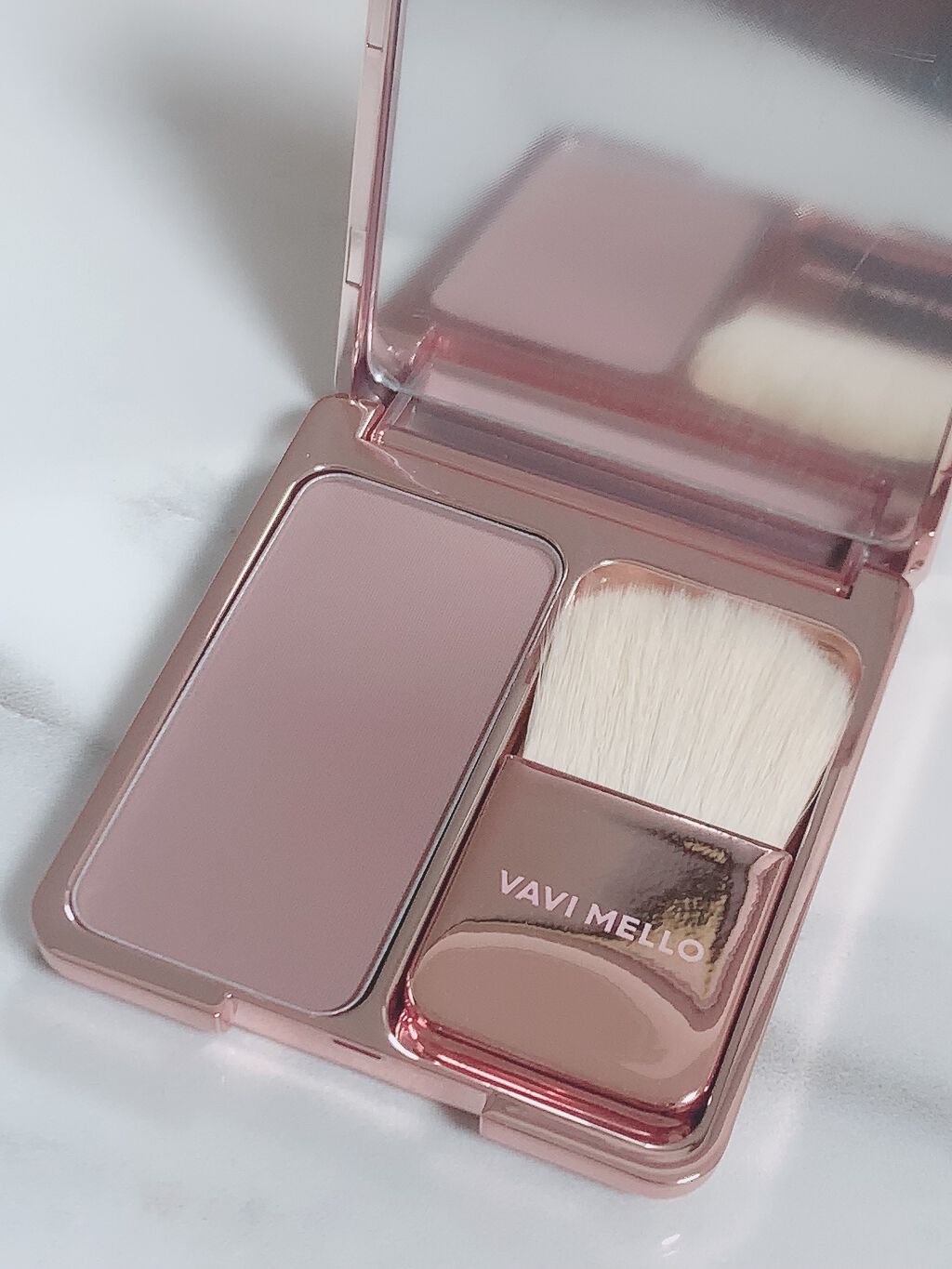 エンチャントグロウブラッシュ/VAVI MELLO/パウダーチークを使ったクチコミ(1枚目)