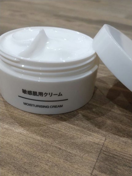 保湿クリーム・敏感肌用/無印良品/フェイスクリームを使ったクチコミ(1枚目)
