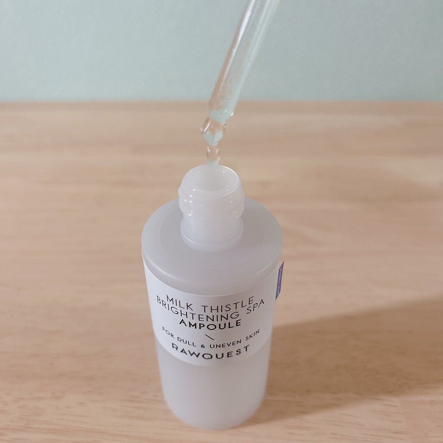 ミルクシスルブライトニングスパ アンプル/RAWQUEST/美容液を使ったクチコミ(3枚目)