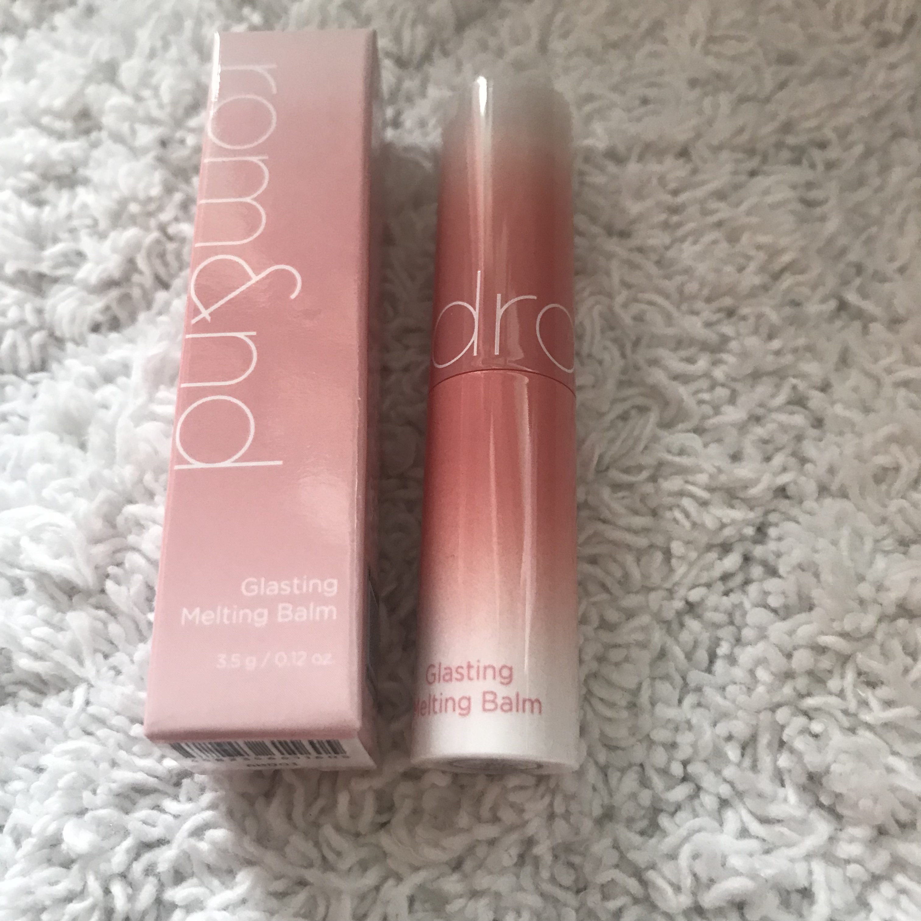 グラスティングメルティングバーム/rom&nd/リップバームを使ったクチコミ（2枚目）