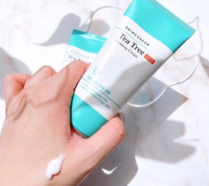 ティーツリーシカスージングクリーム/BRING GREEN/フェイスクリームを使ったクチコミ(7枚目)