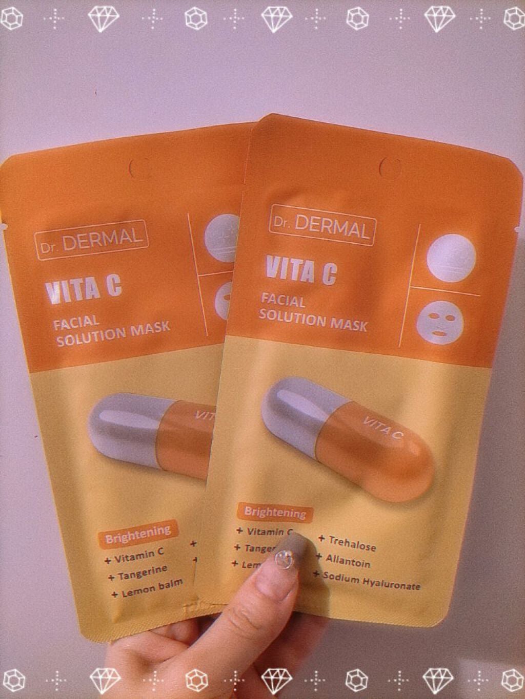 Dr.DERMALフェイシャルソリューションマスク/Dr.DERMAL/シートマスク・パックを使ったクチコミ(1枚目)